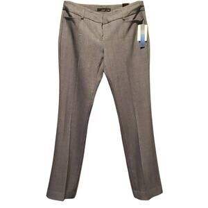 AMANDA & CHELSEA PLAID PANTS SLACKS Nwt Size 4 casual career